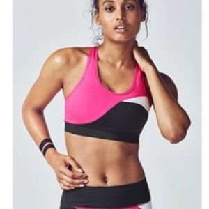 Fabletics women's two piece set bra top size S Bottom size S